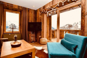 Charming appartment with nice balcony and great view - Huez - Chalet K2 Huez